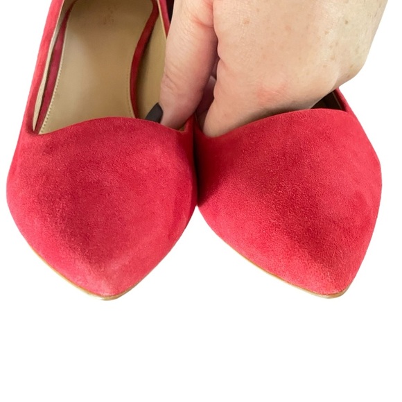 Michael Kors NEW Red Leather 4” Stiletto Heals Woman’s size 11 - Picture 11 of 12